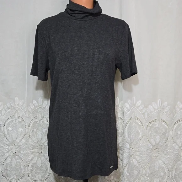 Gray Michael Michael Kors Turtleneck Shirt/Top sz X-Large - Picture 1 of 5